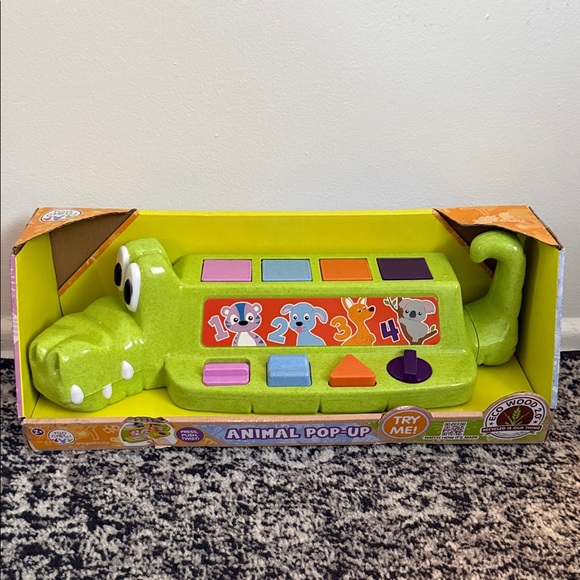 Roo Crew Other - Roo Crew Crocodile Animal Pop-Up Toy